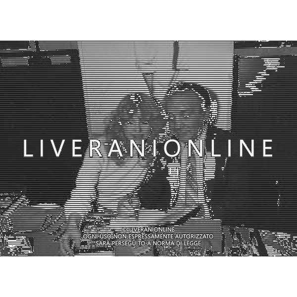 Presentazione del libro di Jake LaMotta \' Toro Scatenato\' a Milano 1981 - RETROSPETTIVA nella foto con Marina Fabbri ©OPTIMAFOTO / AGENZIA ALDO LIVERANI SAS