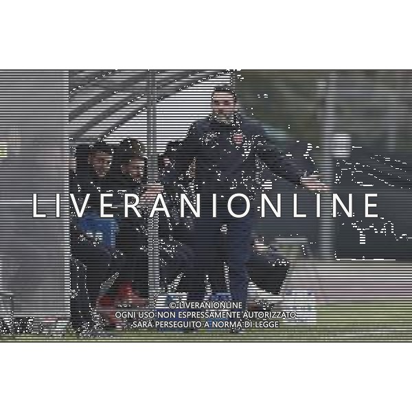 Santarcangelo - Triestina Campionato di calcio Serie C girone B 18/03/2017 nella foto: allenatore nicola princivalli ©Claudio Zamagni/Agenzia Aldo Liverani
