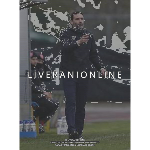 Santarcangelo - Triestina Campionato di calcio Serie C girone B 18/03/2017 nella foto: allenatore nicola princivalli ©Claudio Zamagni/Agenzia Aldo Liverani