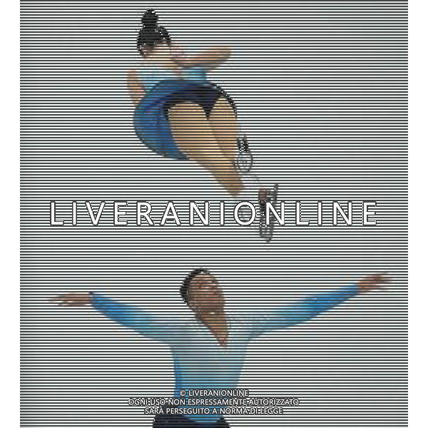 World Figure Skating Championships Milan 2018 - Pairs Milano - 21.03.2018 Nella Foto:Lana Petranovic - Antonio Souza Kordeiru /Ph.Vitez-Ag. Aldo Liverani