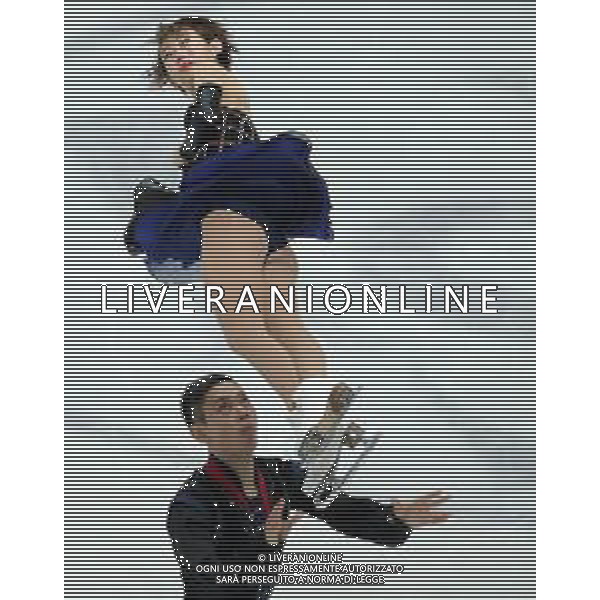 World Figure Skating Championships Milan 2018 - Pairs Milano - 21.03.2018 Nella Foto:Cheng Peng - Yang Jin /Ph.Vitez-Ag. Aldo Liverani