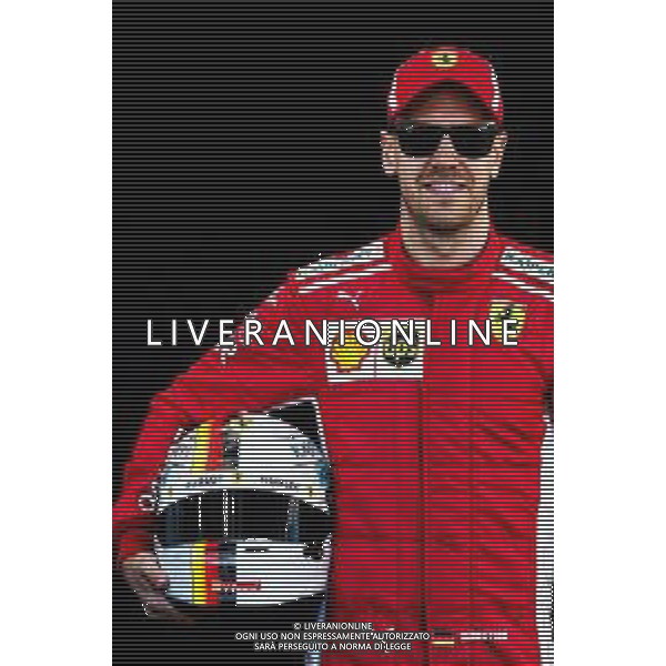 Sebastian Vettel (GER) Ferrari. 22.03.2018. Formula 1 World Championship, Rd 1, Australian Grand Prix, Albert Park, Melbourne, Australia, Preparation Day. / AGENZIA ALDO LIVERANI SAS - ITALY ONLY EDITORIAL USE ONLY