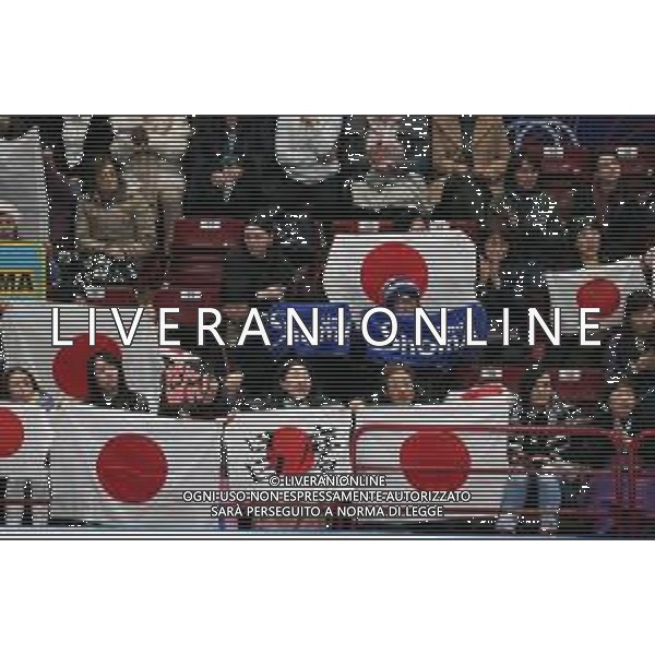 World Figure Skating Championships Milan 2018 - Men Short Program Milano - 22.03.2018 Nella Foto:tifosi giapponesi per Shoma Uno /Ph.Vitez-Ag. Aldo Liverani