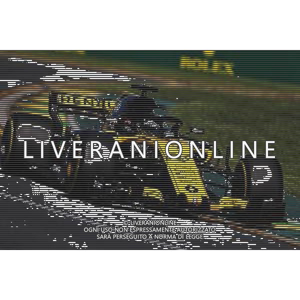 Nico Hulkenberg (GER) Renault Sport F1 Team RS18. 23.03.2018. Formula 1 World Championship, Rd 1, Australian Grand Prix, Albert Park, Melbourne, Australia, Practice Day. / AGENZIA ALDO LIVERANI SAS - ITALY ONLY EDITORIAL USE ONLY - F1 Prove Libere Motor Racing - Formula One World Championship - Australian Grand Prix - Practice Day - Melbourne, Australia 23-03-2018
