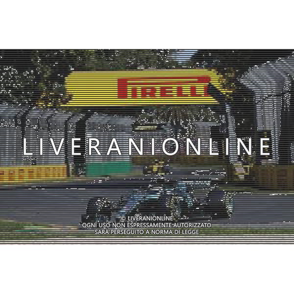 Valtteri Bottas (FIN) Mercedes AMG F1 W09. 23.03.2018. Formula 1 World Championship, Rd 1, Australian Grand Prix, Albert Park, Melbourne, Australia, Practice Day. / AGENZIA ALDO LIVERANI SAS - ITALY ONLY EDITORIAL USE ONLY - F1 Prove Libere Motor Racing - Formula One World Championship - Australian Grand Prix - Practice Day - Melbourne, Australia 23-03-2018