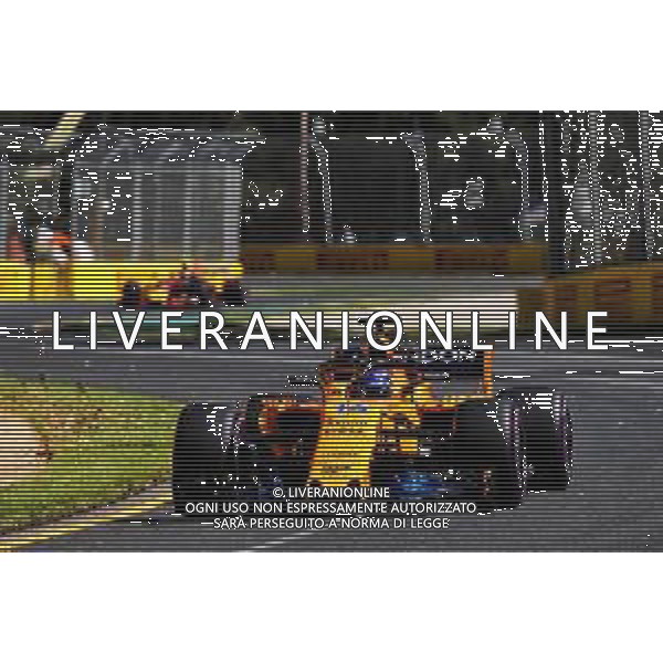 Fernando Alonso (ESP) McLaren MCL33. 23.03.2018. Formula 1 World Championship, Rd 1, Australian Grand Prix, Albert Park, Melbourne, Australia, Practice Day. / AGENZIA ALDO LIVERANI SAS - ITALY ONLY EDITORIAL USE ONLY - F1 Prove Libere Motor Racing - Formula One World Championship - Australian Grand Prix - Practice Day - Melbourne, Australia 23-03-2018