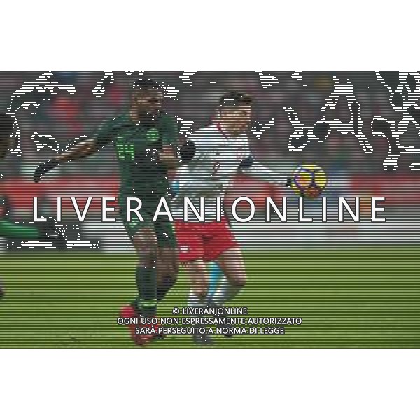 2018.03.23 Wroclaw Pilka nozna Mecz Towarzyski Sparing Reprezentacja Kadra Polska - Nigeria N/z Robert Lewandowski Foto Pawel Andrachiewicz / PressFocus 2018.03.23 Wroclaw Football Friendly Game Poland - Nigeria Robert Lewandowski Credit: Pawel Andrachiewicz / PressFocus / NEWSPIX.PL --- Newspix.pl