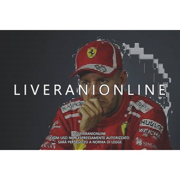 Sebastian Vettel (GER) Ferrari in the post qualifying FIA Press Conference. 24.03.2018. Formula 1 World Championship, Rd 1, Australian Grand Prix, Albert Park, Melbourne, Australia, Qualifying Day. AG ALDO LIVERANI SAS ONLY ITALY