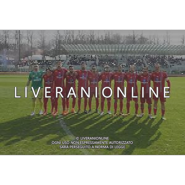 24-03-2018 IMOLA Imolese Fiorenzuola Fine partita Squadra Schierata FOTO GIANNI SANNA-AG ALDO LIVERANI SAS