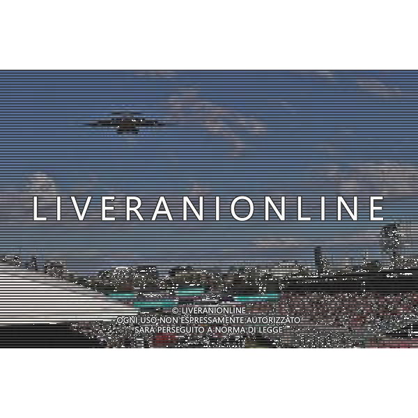 Air display over the grid. 25.03.2018. Formula 1 World Championship, Rd 1, Australian Grand Prix, Albert Park, Melbourne, Australia, Race Day. / AGENZIA ALDO LIVERANI SAS - ITALY ONLY EDITORIAL USE ONLY
