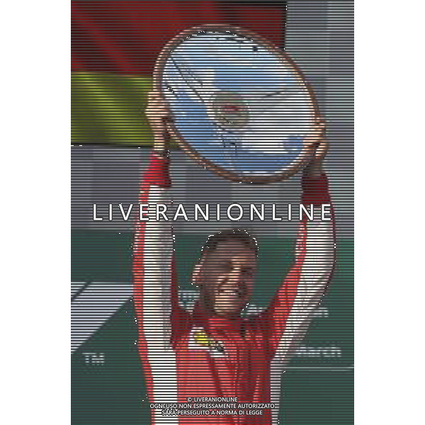 1st place Sebastian Vettel (GER) Ferrari SF71H. 25.03.2018. Formula 1 World Championship, Rd 1, Australian Grand Prix, Albert Park, Melbourne, Australia, Race Day. / AGENZIA ALDO LIVERANI SAS - ITALY ONLY EDITORIAL USE ONLY