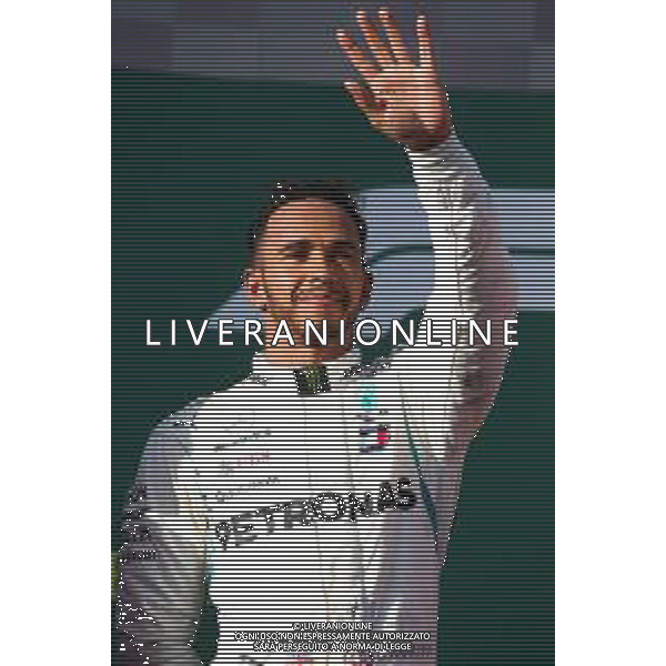 2nd place Lewis Hamilton (GBR) Mercedes AMG F1 W09. 25.03.2018. Formula 1 World Championship, Rd 1, Australian Grand Prix, Albert Park, Melbourne, Australia, Race Day. / AGENZIA ALDO LIVERANI SAS - ITALY ONLY EDITORIAL USE ONLY