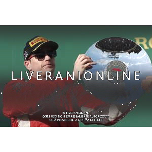 3rd place Kimi Raikkonen (FIN) Ferrari SF71H. 25.03.2018. Formula 1 World Championship, Rd 1, Australian Grand Prix, Albert Park, Melbourne, Australia, Race Day. / AGENZIA ALDO LIVERANI SAS - ITALY ONLY EDITORIAL USE ONLY