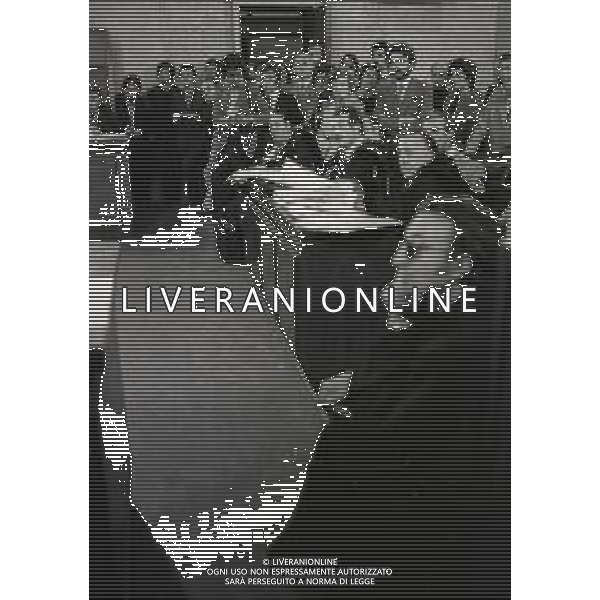 1973 MILANO-PROCESSO PER TRUFFA A PADRE ELIGIO NELLA FOTO PADRE ELIGIO AG ALDO LIVERANI SAS