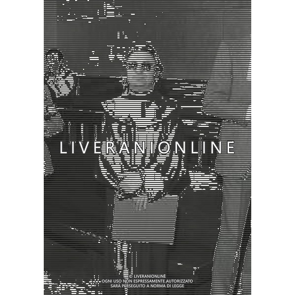 1973 MILANO-PROCESSO PER TRUFFA A PADRE ELIGIO NELLA FOTO PADRE ELIGIO AG ALDO LIVERANI SAS