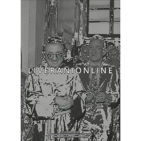 1973 MILANO-PROCESSO PER TRUFFA A PADRE ELIGIO NELLA FOTO PADRE ELIGIO AG ALDO LIVERANI SAS