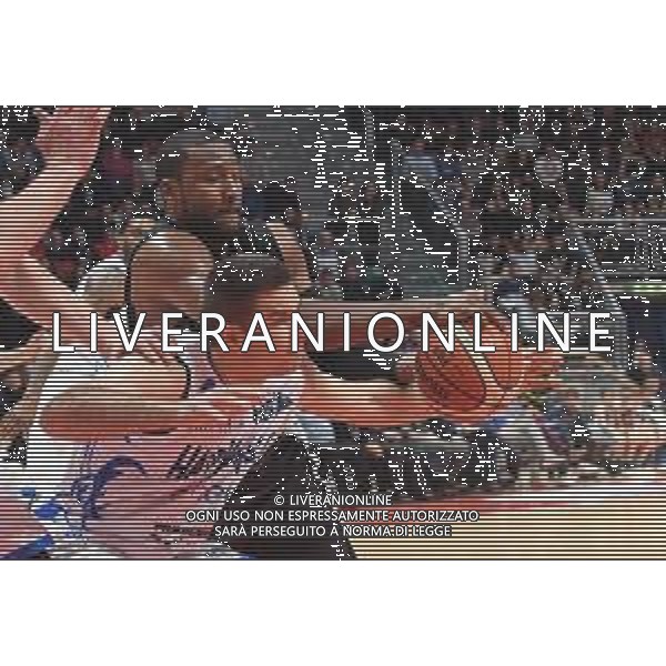 VIRTUS BOLOGNA - ENEL BASKET BRINDISI CAMPIONATO BASKET SERIE A 1 - 25 MARZO 2018 NELLA FOTO Marcus Slaughter e Milenko Tepic © OPTIMAFOTO / AGENZIA ALDO LIVERANI SAS
