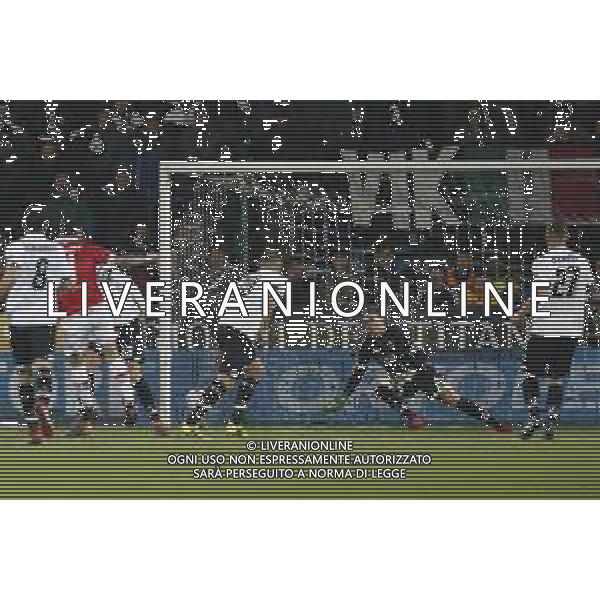 Cesena - Perugia campionato di calcio serie B ConTe.it 25/03/2017 nella foto: goal Buonaiuto Cristian ©Claudio Zamagni/Agenzia Aldo Liverani