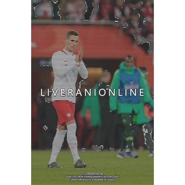 Cena minimalna internet 100 zl Cena minimalna print 100 zl Wroclaw 23 03 2018 Pilka nozna mecz towarzyski Polska vs Nigeria N/z Arkadiusz Milik poland #7 dziekuje kibicom thank fans for their support Fot: Sebastian Borowski / newspix.pl Football friendly match Poland vs Nigeria --- Newspix.pl AG ALDO LIVERANI SAS ONLY ITALY