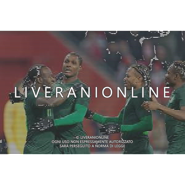 Cena minimalna internet 100 zl Cena minimalna print 100 zl Wroclaw 23 03 2018 Pilka nozna mecz towarzyski Polska vs Nigeria N/z Victor Moses nigeria #11 radosc po gol bramka joy after goal celebrates after scoring goal rzut karny penalty kick Fot: Sebastian Borowski / newspix.pl Football friendly match Poland vs Nigeria --- Newspix.pl AG ALDO LIVERANI SAS ONLY ITALY