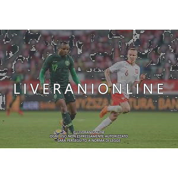 23.03.2018 WROCLAW STADION MIEJSCI ( POLAND ) PILKA NOZNA ( FOOTBALL ) MECZ TOWARZYSKI REPREZENTACJI NARODOWYCH ( INTERNATIONAL FRIENDLY GAME ) MECZ POLSKA - NIGERIA ( POLAND - NIGERIA ) NZ OGENYI ONAZI JACEK GORALSKI FOTO MARCIN PIRGA / CYFRASPORT / NEWSPIX.PL --- Newspix.pl AG ALDO LIVERANI SAS ONLY ITALY