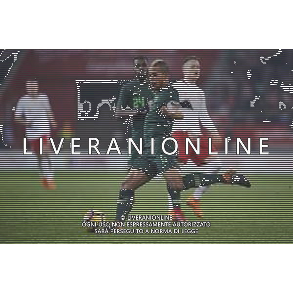 23.03.2018 WROCLAW, STADION WROCLAW PILKA NOZNA (FOOTBALL) MECZ TOWARZYSKI REPREZENTACJI NARODOWYCH (INTERNATIONAL FRIENDLY GAME) MECZ (GAME) POLAND - NIGERIA NZ WILLIAM EKONG FOTO RADOSLAW JOZWIAK / CYFRASPORT / NEWSPIX.PL --- Newspix.pl AG ALDO LIVERANI SAS ONLY ITALY