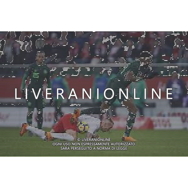 23.03.2018 WROCLAW, STADION WROCLAW PILKA NOZNA (FOOTBALL) MECZ TOWARZYSKI REPREZENTACJI NARODOWYCH (INTERNATIONAL FRIENDLY GAME) MECZ (GAME) POLAND - NIGERIA NZ JACEK GORALSKI, KELECHI IHEANACHO FOTO RADOSLAW JOZWIAK / CYFRASPORT / NEWSPIX.PL --- Newspix.pl AG ALDO LIVERANI SAS ONLY ITALY