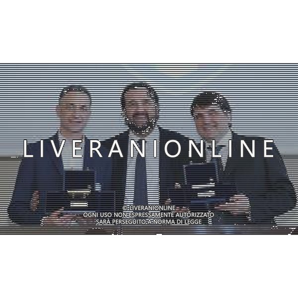 Premiazione Panchina d\'oro 2018 Firenze - 26.03.2018 Nella Foto:I vincitori della panchina per la categoria Futsal /Ph.Vitez-Ag. Aldo Liverani