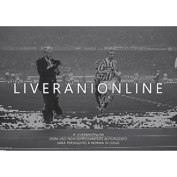 1992-1993 RETROSPETTIVA GIOVANNI TRAPATTONI ALLENATORE JUVENTUS CALCIO NELLA FOTO GIOVANNI TRAPATTONI CON GIANLUCA VIALLI AG ALDO LIVERANI SAS