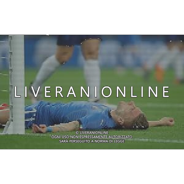 Amichevole Londra - 27.03.2018 Inghilterra-Italia Nella Foto:immobile ciro a terra /Ph.Vitez-Ag. Aldo Liverani