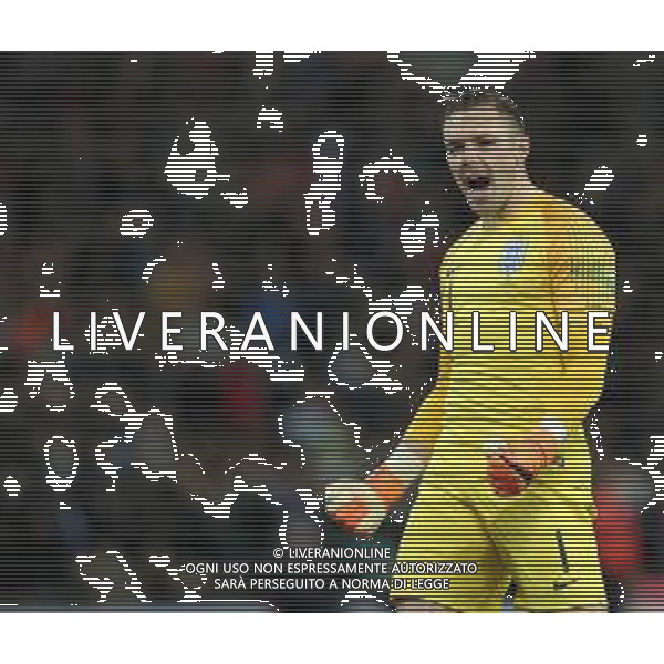 Amichevole Londra - 27.03.2018 Inghilterra-Italia Nella Foto: Jack Butland esultanza /Ph.Vitez-Ag. Aldo Liverani