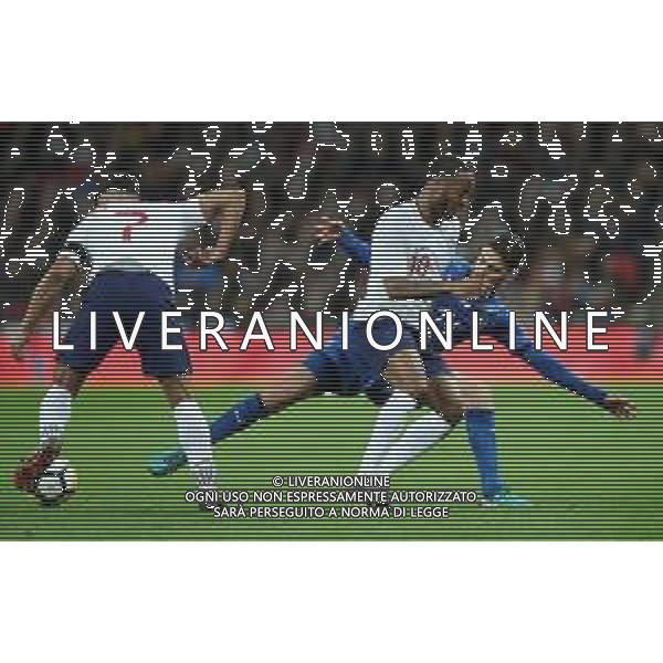 Amichevole Londra - 27.03.2018 Inghilterra-Italia Nella Foto: jorginho, Alex Oxlade-Chamberlain e Raheem Sterling /Ph.Vitez-Ag. Aldo Liverani