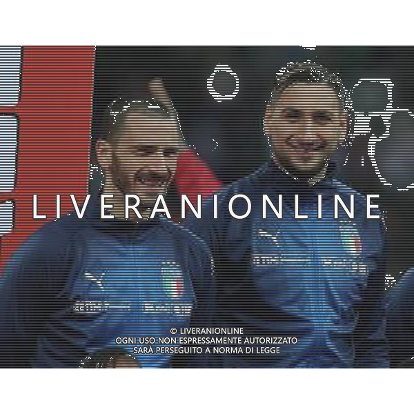 Amichevole Londra - 27.03.2018 Inghilterra-Italia Nella Foto:Bonucci Leonardo - Donnarumma Gianluigi /Ph.Vitez-Ag. Aldo Liverani