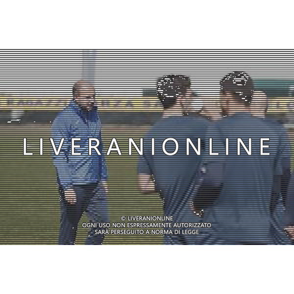 Primo allenamento del Santarcangelo Calcio con Karel Zeman 28/03/2018 ©Claudio Zamagni/Agenzia Aldo Liverani / AGENZIA ALDO LIVERANI SAS - Primo allenamento del Santarcangelo Calcio con il nuovo allenatore Karel Zeman 28-03-2018