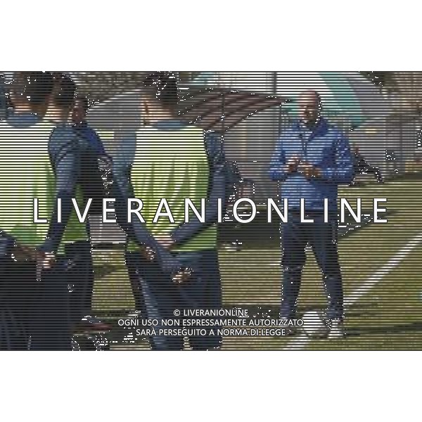 Primo allenamento del Santarcangelo Calcio con Karel Zeman 28/03/2018 ©Claudio Zamagni/Agenzia Aldo Liverani / AGENZIA ALDO LIVERANI SAS - Primo allenamento del Santarcangelo Calcio con il nuovo allenatore Karel Zeman 28-03-2018