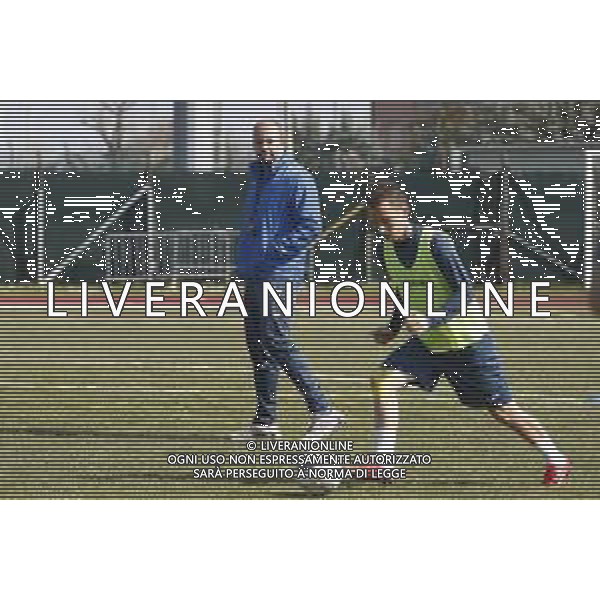 Primo allenamento del Santarcangelo Calcio con Karel Zeman 28/03/2018 ©Claudio Zamagni/Agenzia Aldo Liverani / AGENZIA ALDO LIVERANI SAS - Primo allenamento del Santarcangelo Calcio con il nuovo allenatore Karel Zeman 28-03-2018