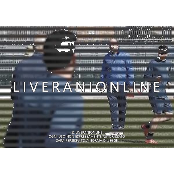 Primo allenamento del Santarcangelo Calcio con Karel Zeman 28/03/2018 ©Claudio Zamagni/Agenzia Aldo Liverani / AGENZIA ALDO LIVERANI SAS - Primo allenamento del Santarcangelo Calcio con il nuovo allenatore Karel Zeman 28-03-2018