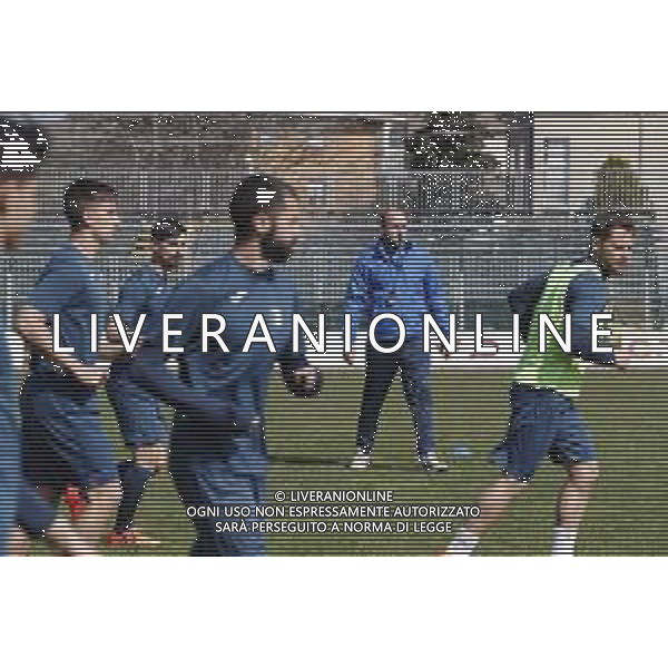 Primo allenamento del Santarcangelo Calcio con Karel Zeman 28/03/2018 ©Claudio Zamagni/Agenzia Aldo Liverani / AGENZIA ALDO LIVERANI SAS - Primo allenamento del Santarcangelo Calcio con il nuovo allenatore Karel Zeman 28-03-2018