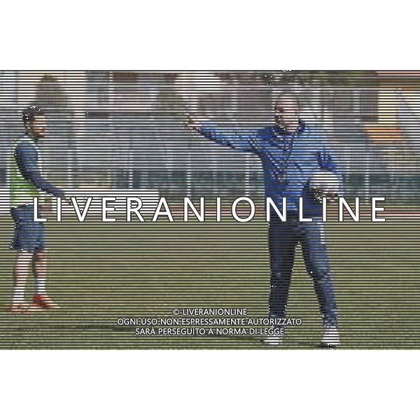Primo allenamento del Santarcangelo Calcio con Karel Zeman 28/03/2018 ©Claudio Zamagni/Agenzia Aldo Liverani / AGENZIA ALDO LIVERANI SAS - Primo allenamento del Santarcangelo Calcio con il nuovo allenatore Karel Zeman 28-03-2018