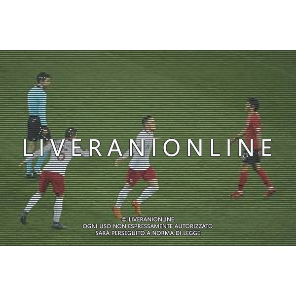 27.03.2018 CHORZOW, STADION SLASKI PILKA NOZNA (FOOTBALL) MECZ TOWARZYSKI REPREZENTACJI NARODOWYCH (INTERNATIONAL FRIENDLY GAME) MECZ POLSKA - KOREA POLUDNIOWA (GAME POLAND - REPUBLIC OF KOREA ) NZ KRZYSZTOF MACZYNSKI, PIOTR ZIELINSKI RADOSC BRAMKA GOL FOTO RADOSLAW JOZWIAK / CYFRASPORT / NEWSPIX.PL --- Newspix.pl AG ALDO LIVERANI SAS