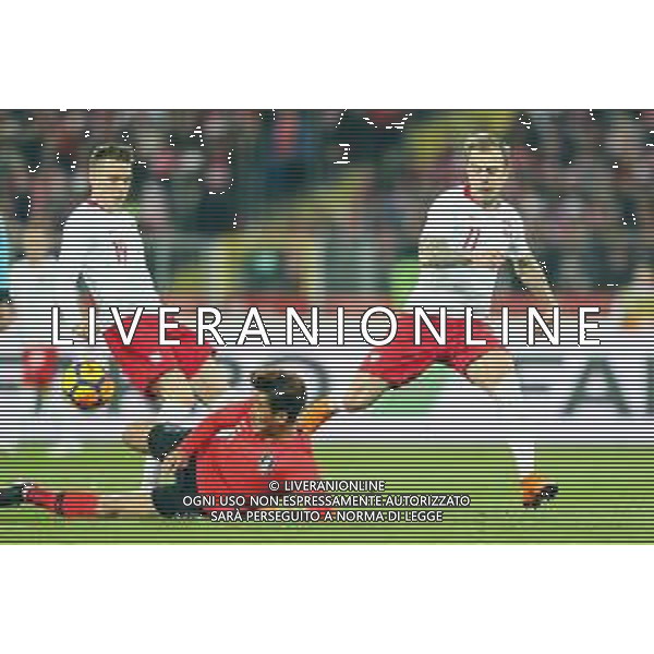 27.03.2018 CHORZOW, STADION SLASKI PILKA NOZNA (FOOTBALL) MECZ TOWARZYSKI REPREZENTACJI NARODOWYCH (INTERNATIONAL FRIENDLY GAME) MECZ POLSKA - KOREA POLUDNIOWA (GAME POLAND - REPUBLIC OF KOREA ) NZ PIOTR ZIELINSKI, KAMIL GROSICKI FOTO LUKASZ GROCHALA/CYFRASPORT / NEWSPIX.PL --- Newspix.pl AG ALDO LIVERANI SAS