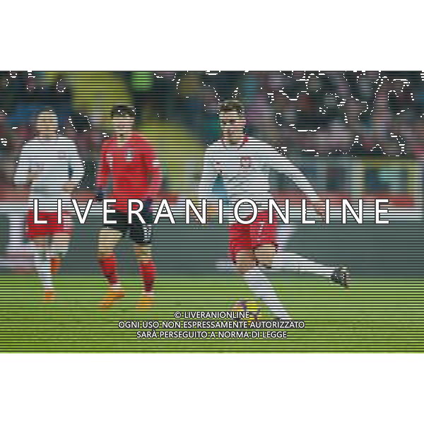 27.03.2018 CHORZOW, STADION SLASKI PILKA NOZNA (FOOTBALL) MECZ TOWARZYSKI REPREZENTACJI NARODOWYCH (INTERNATIONAL FRIENDLY GAME) MECZ POLSKA - KOREA POLUDNIOWA (GAME POLAND - REPUBLIC OF KOREA ) NZ ARKADIUSZ MILIK FOTO LUKASZ GROCHALA/CYFRASPORT / NEWSPIX.PL --- Newspix.pl AG ALDO LIVERANI SAS