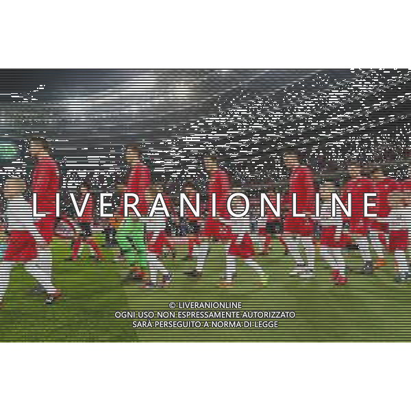 27.03.2018 CHORZOW, STADION SLASKI PILKA NOZNA (FOOTBALL) MECZ TOWARZYSKI REPREZENTACJI NARODOWYCH (INTERNATIONAL FRIENDLY GAME) MECZ POLSKA - KOREA POLUDNIOWA (GAME POLAND - REPUBLIC OF KOREA ) NZ ROBERT LEWANDOWSKI, WOJCIECH SZCZESNY, ARTUR JEDRZEJCZYK FOTO LUKASZ GROCHALA/CYFRASPORT / NEWSPIX.PL --- Newspix.pl AG ALDO LIVERANI SAS