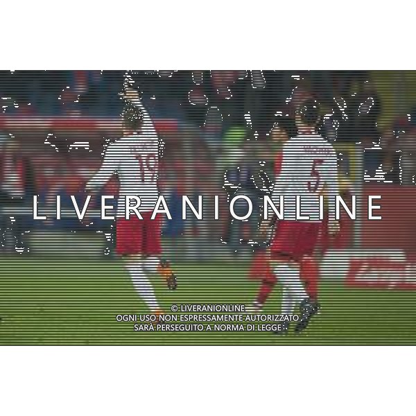 27.03.2018 CHORZOW, STADION SLASKI PILKA NOZNA (FOOTBALL) MECZ TOWARZYSKI REPREZENTACJI NARODOWYCH (INTERNATIONAL FRIENDLY GAME) MECZ (GAME) POLAND - KOREA REPUBLIC POLSKA - KOREA POLUDNIOWA NZ PIOTR ZIELINSKI BRAMKA RADOSC GOL GOAL FOTO LUKASZ SKWIOT/CYFRASPORT / NEWSPIX.PL --- Newspix.pl AG ALDO LIVERANI SAS