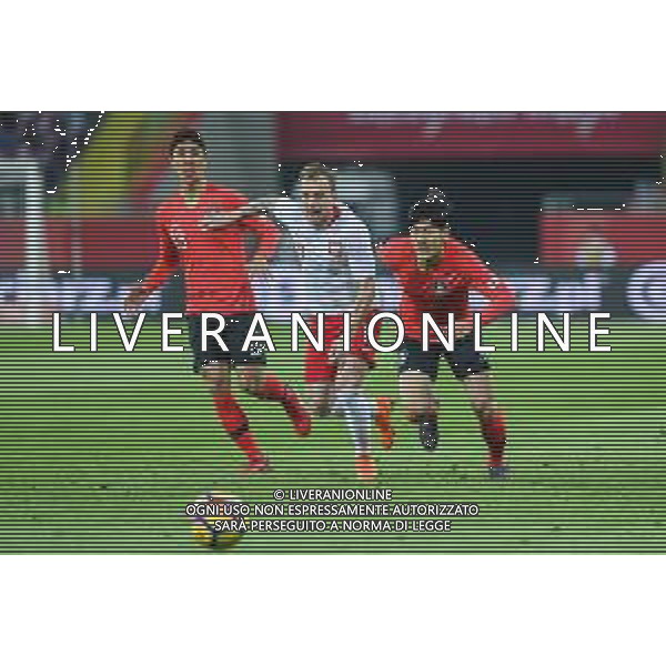 27.03.2018 CHORZOW, STADION SLASKI PILKA NOZNA (FOOTBALL) MECZ TOWARZYSKI REPREZENTACJI NARODOWYCH (INTERNATIONAL FRIENDLY GAME) MECZ POLSKA - KOREA POLUDNIOWA (GAME POLAND - REPUBLIC OF KOREA ) NZ JUNG WOO - YOUNG KAMIL GROSICKI LEE YONG FOTO MARCIN PIRGA / CYFRASPORT / NEWSPIX.PL --- Newspix.pl AG ALDO LIVERANI SAS