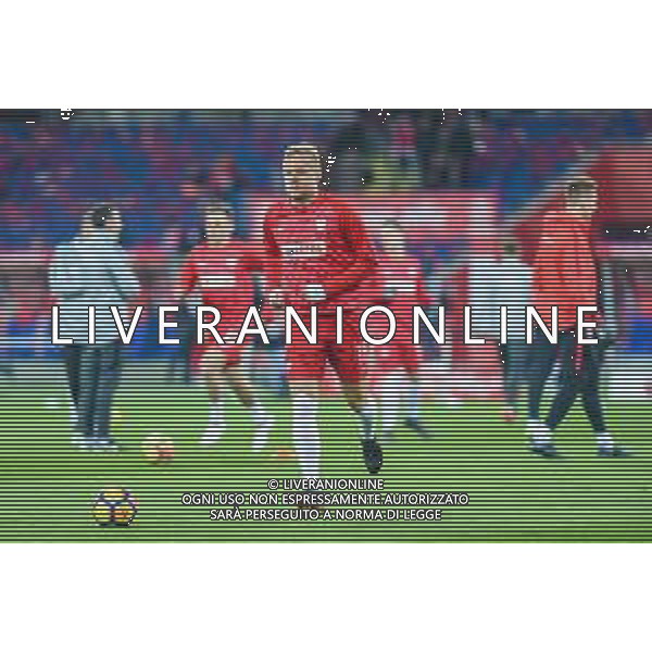 27.03.2018 CHORZOW, STADION SLASKI PILKA NOZNA (FOOTBALL) MECZ TOWARZYSKI REPREZENTACJI NARODOWYCH (INTERNATIONAL FRIENDLY GAME) MECZ POLSKA - KOREA POLUDNIOWA (GAME POLAND - REPUBLIC OF KOREA ) NZ PRZED MECZEM KAMIL GLIK SYLWETKA FOTO MARCIN PIRGA / CYFRASPORT / NEWSPIX.PL --- Newspix.pl AG ALDO LIVERANI SAS ONLY ITALY