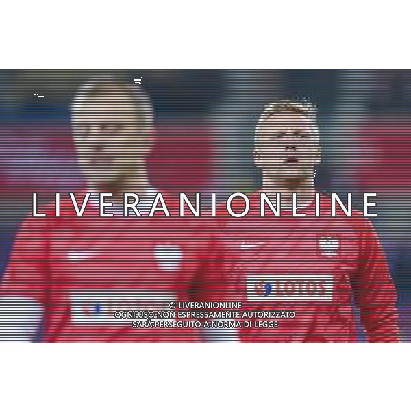 27.03.2018 CHORZOW, STADION SLASKI PILKA NOZNA (FOOTBALL) MECZ TOWARZYSKI REPREZENTACJI NARODOWYCH (INTERNATIONAL FRIENDLY GAME) MECZ POLSKA - KOREA POLUDNIOWA (GAME POLAND - REPUBLIC OF KOREA ) NZ PRZED MECZEM KAMIL GLIK FOTO MARCIN PIRGA / CYFRASPORT / NEWSPIX.PL --- Newspix.pl AG ALDO LIVERANI SAS ONLY ITALY