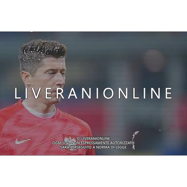 27.03.2018 CHORZOW, STADION SLASKI PILKA NOZNA (FOOTBALL) MECZ TOWARZYSKI REPREZENTACJI NARODOWYCH (INTERNATIONAL FRIENDLY GAME) MECZ POLSKA - KOREA POLUDNIOWA (GAME POLAND - REPUBLIC OF KOREA ) NZ PRZED MECZEM ROBERT LEWANDOWSKI FOTO MARCIN PIRGA / CYFRASPORT / NEWSPIX.PL --- Newspix.pl AG ALDO LIVERANI SAS ONLY ITALY