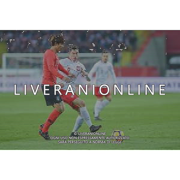 27.03.2018 CHORZOW, STADION SLASKI PILKA NOZNA (FOOTBALL) MECZ TOWARZYSKI REPREZENTACJI NARODOWYCH (INTERNATIONAL FRIENDLY GAME) MECZ POLSKA - KOREA POLUDNIOWA (GAME POLAND - REPUBLIC OF KOREA ) NZ HONG JEONG - HO ROBERT LEWANDOWSKI FOTO MARCIN PIRGA / CYFRASPORT / NEWSPIX.PL --- Newspix.pl AG ALDO LIVERANI SAS ONLY ITALY