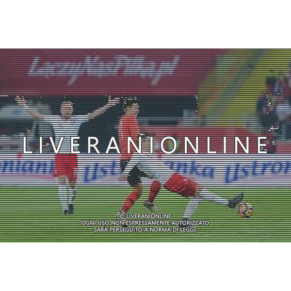 27.03.2018 CHORZOW, STADION SLASKI PILKA NOZNA (FOOTBALL) MECZ TOWARZYSKI REPREZENTACJI NARODOWYCH (INTERNATIONAL FRIENDLY GAME) MECZ POLSKA - KOREA POLUDNIOWA (GAME POLAND - REPUBLIC OF KOREA ) NZ KAMIL GLIK SON HEUNG - MIN KRZYSZTOF MACZYNSKI FOTO MARCIN PIRGA / CYFRASPORT / NEWSPIX.PL --- Newspix.pl AG ALDO LIVERANI SAS ONLY ITALY